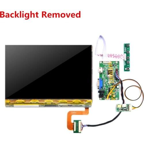 Wisecoco 3d printer LCD Screen 10.1 inch 2K Display remove backlight 2560*1600 VVX10T022N00 Driver Board video projector