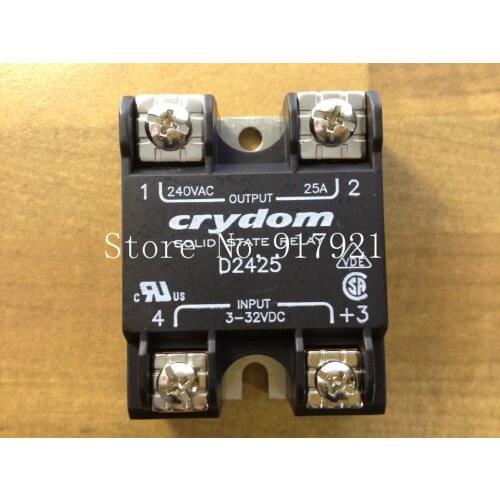 [ZOB] The original American Crydom up to D2425 import 25A solid state relay 240V 3-32V --2pcs/lot