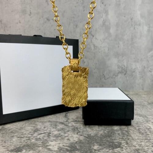 2021Brand Fashion Jewelry Women Vintage Thick Chain Black White Cross Gold Color Long Chain Necklace Party Fine Fashion Jewelry