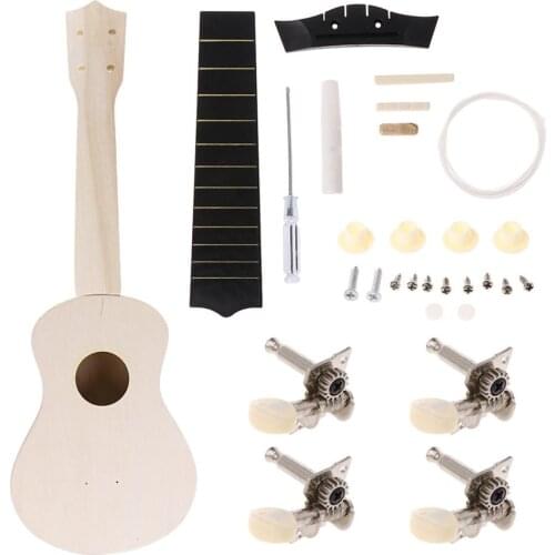 21in DIY Ukulele Make Your Own Ukulele Hawaii Ukulele Kit