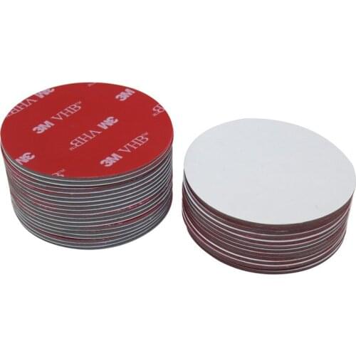 30 Pcs 3M Strong Pad Mounting Tape Double Sided Adhesive Acrylic Foam Tape Two Sides Mounting Sticky Tape Gray Multiple Size