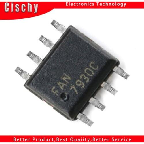 10PCS/Lot FAN7930 FAN7930C 7930C 7930 FAN7930BG SOP-8 SMD IC Chip