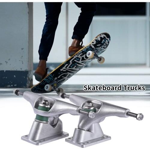 6.25 Inch Black Silver Surf Skateboard Trucks Surf Skate Skateboard Truck Longboard Truck Fish Board Long Board Steering Bracket