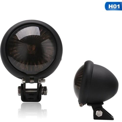 For Bobber Motorcycle LED Turn Signal Light Rear Tail Light Brake taillight Stop Light Lamp