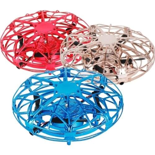 Mini UFO Drone Infraed Hand Sensing Aircraft Electronic Model Small drone Toy For Children