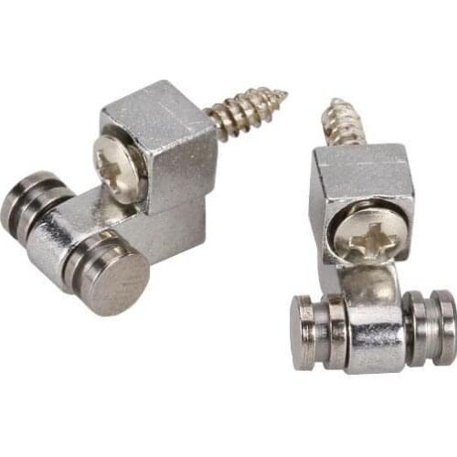 Set of 2 Chrome Roller String Retainer Trees Guitar Parts