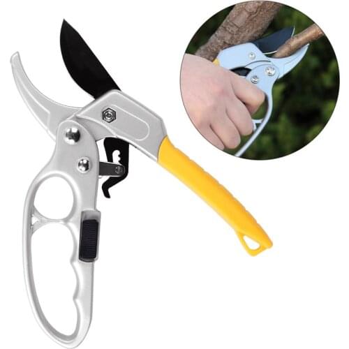 Garden Pruning Shear High Carbon Steel Scissors Gardening Plant Scissor Branch Pruner Trimmer Tools