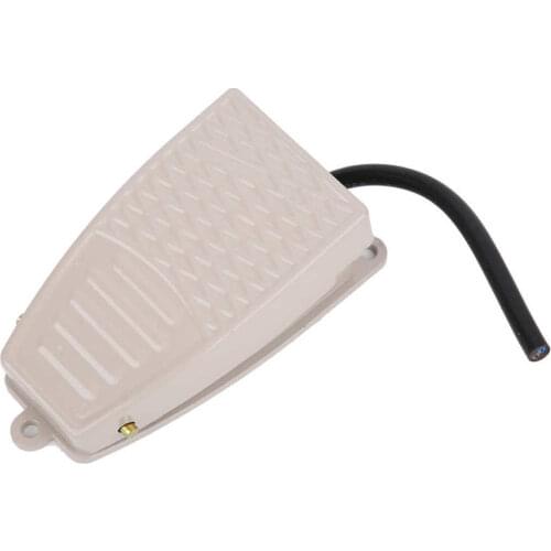 Foot Control Pedal Switch W/10cm Cable No Self Locking Power Controller for Machine Tool