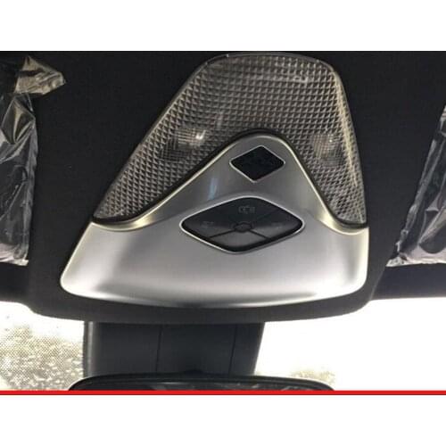 Fit for TOYOTA CHR C-HR 2016 2017 2018 Chrome ABS Matte Car Reading Light Lamp Cover Trim Auto Interior Accessories