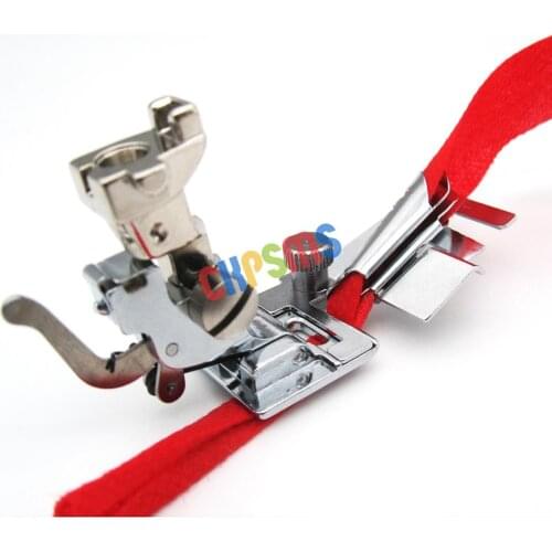 1SET Adjustable Bias Binder Foot For BERNINA NEW STYLE Machines 130 153 180 185 CY-9907+CY-7300L+0083687000