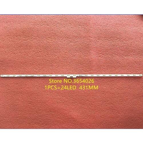 2 PCS/set 431mm LED Backlight strip 24 Lamp For Sony 17Y 40" 7020_24_REV02_160720 tv parts 1pcs=24led 431MM