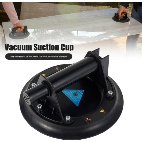 8 Inch Glass Suction Cup Vacuum Glass Lifter Handheld Heavy Duty Vacuum Lifter 220kg Load Capacity For Glass Tile Stone Lifting