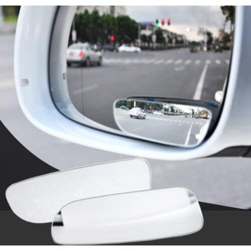 1 Pair Blind Spot Mirror Wide Angle Mirror 360 Degree Adjustable Convex Rear View Mirror Car mirror for All Universal Vehicles