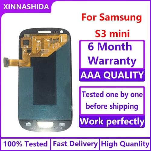 S3Mini Lcd For Samsung Galaxy S3 Mini Lcd Display Touch Screen Digitizer Assembly For Samsung I8190 i8190N i8195 i8200 Lcds