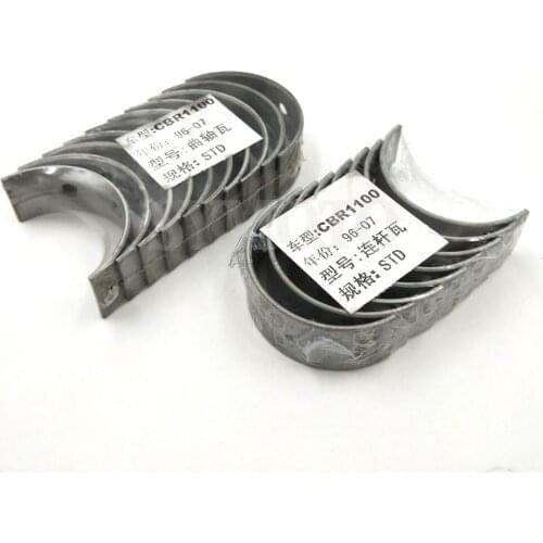 1 sets Motorcycle STD Connecting rod tile & crankshaft tile Shell For Honda CBR1100XX CBR 1100XX Blackbird 1996-2007