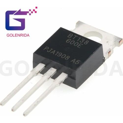 10PCS BT138-600E TO220 BT138-600 TO-220 BT138 138-600E