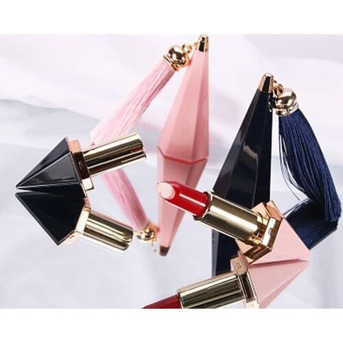 12.1mm Inner Diameter Pink Diamond Lipstick Tube Empty Refillable Lipstick Lip Balm Bottle Wand Tube Mascara Brush Container