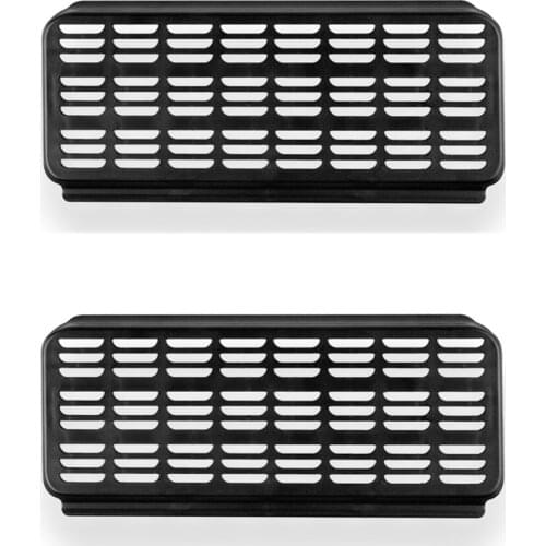 2pcs Car Air Outlet Cover Anti-blocking Dustproof Back Under Seat Air Conditioning Vent Cover Net For Tesla Model 3 2019-2021