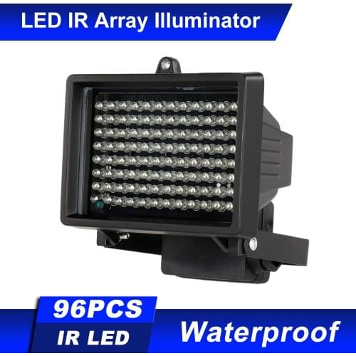 96 LEDS IR Illuminator Array Infrared Lamps Night Vision Outdoor Waterproof For CCTV Security Camera