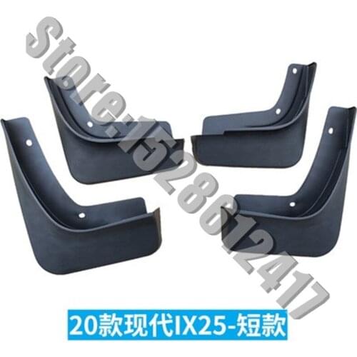 ABS plastic Car Mud Flaps Mudflaps Splash Guards Mud Flap Mudguards Fender Car Styling for Hyundai IX25 Creta 2015-2021