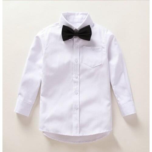 2021 Baby Girl boy Fashion Cotton White shirt blouse Clothes Children kids Good quality comfortable clothes Clothing