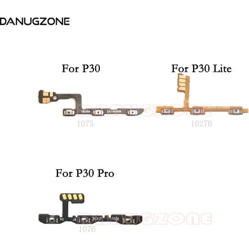Power Button Switch Volume Button Mute On / Off Flex Cable For Huawei P30 Lite / P30 Pro
