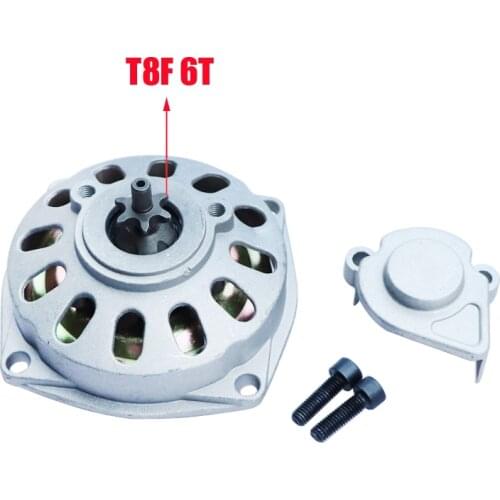 Gear Box T8F 6 Tooth Sprocket For 47cc 49cc Pocket Bikes Mini Quad ATV Minimoto Scooter Buggy Go kart