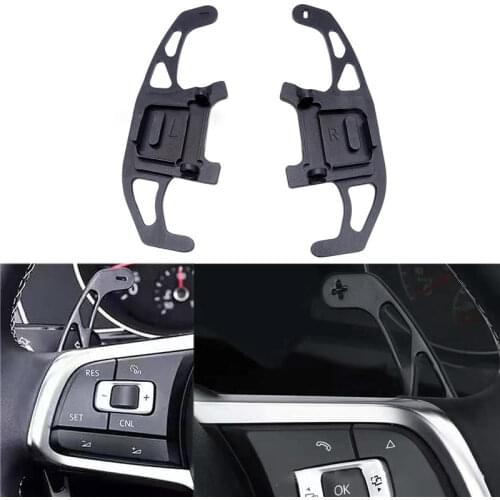 Automobile steering wheel shift paddles, interior accessories, aluminum alloy paddles, Volkswagen Golf 7 Lingdu GTS Polo GTI