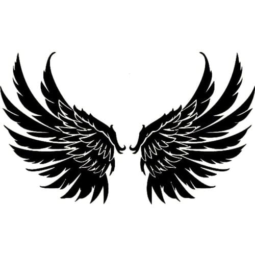 Angel wings Car Sticker Decal Window Sticker Waterproof Removable AL378