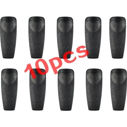 For MOTOROLA GP328/GP338/GP380/GP340 HT750 Two Way Radio Walkie Talkie J6482A Radio Clip Rugged Belt Clip 10pcs