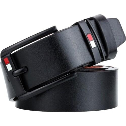New Designer Brand Men High Quality Belts Luxury Belt Male Trending Smooth Waist Strap Fashion Vintage Jeans Pin Buckle Belts
