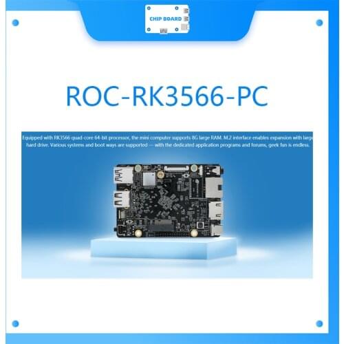 ROC-RK3566-PC Quad-Core 64-Bit Mini Computer