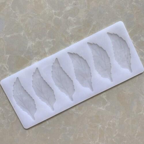 Silicon Moulds DIY Leaf Shape Chocolate Cake Decorating Tools Silicone Molds for Baking Moldes D Silicona Para Fondant