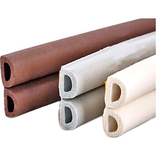 Universal Weather Stripping D-shape Sponge Rubber Seal Strip EPDM Tape Door window Seal