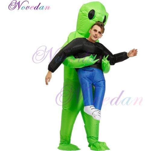 Funny Alien Inflatable Costume Carnival Party Christmas Festival Party Halloween Perform Inflatable Costume For Adult