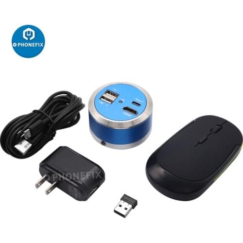 1080P HDMI 4K 2.0MP Industrial Digital Camera Trinocular Microscope Camera for Mobile Phone PCB Soldering U Disk Storage Camera