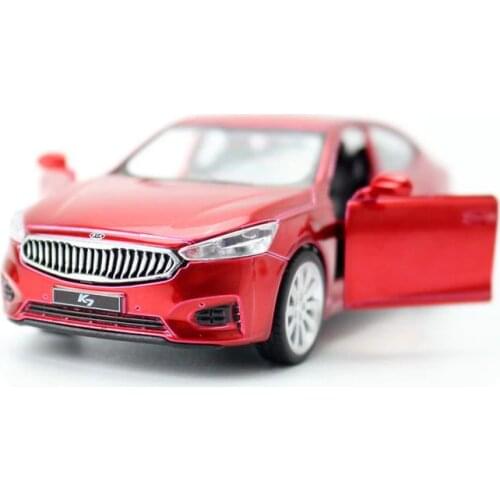 1:43 Scale KIA K7 Alloy Pull-back car Diecast Metal Model Car For Collection Friend Children Gift