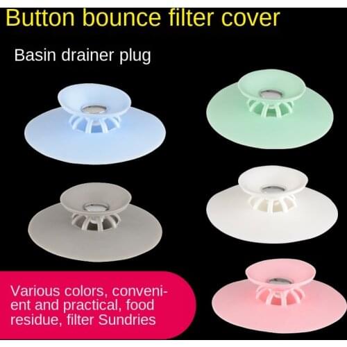 Basin Sink Filter Cover Plug Bounce Type Accessories Bathroom Wash Basin Sink Sink Type Bounce Core