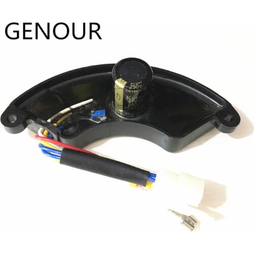 5KW Cheaper generator AVR ,Single phase generator automatic voltage regulator 6 wires, EC6500 Auto Voltage Regulator 250V 470UF