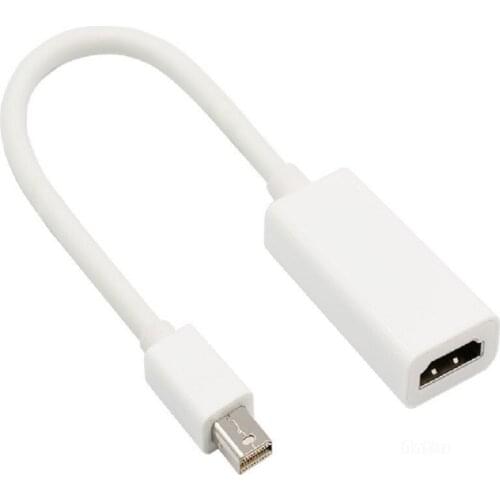 High Quality Thunderbolt Mini DisplayPort Display Port DP to HDMI Adapter Cable For Apple Mac Macbook Pro Air