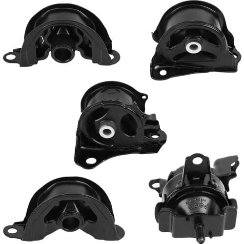 4 pcs Car Engine Motor Mount& 1 pcs Transmission Mount 50842-ST0-N81 for Honda Civic 1.6L 1996 1997 1998 1999 2000 Motor Mount