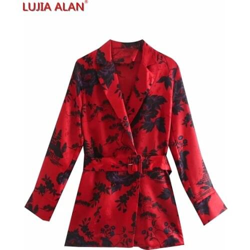 Женские красные рубашки LUJIA ALAN China At AliExpress