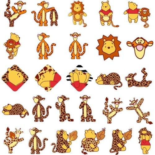 Disney Personality Tigger Cute and Interesting Epoxy Small Jewelry Acrylic Anime Handmade Accessories Earrings Jewelry