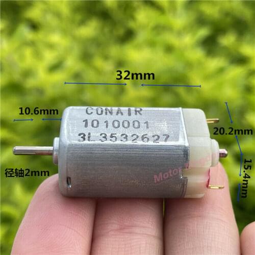 JOHNSON 20mm*15mm Mini 180 Motor DC 3V-12V High Speed Large Torque DIY Hobby Toy