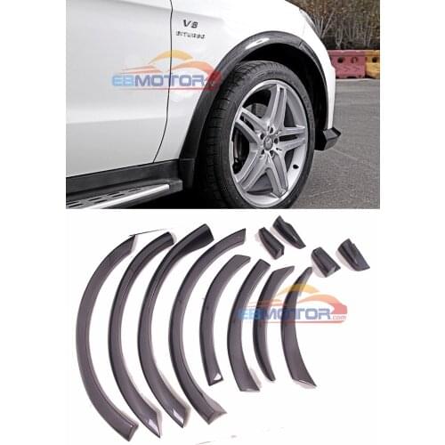 Real arbon Fiber Surface Fender Flares 12pcs/set for Benz W166 2010UP M151