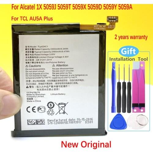 New Original Battery For Alcatel 1X, 1X Dual SIM, 1X Dual SIM LTE, 1X LTE, 5059J, 5059T, 5059X, TLP024C1/TLP024CJ Smartphone