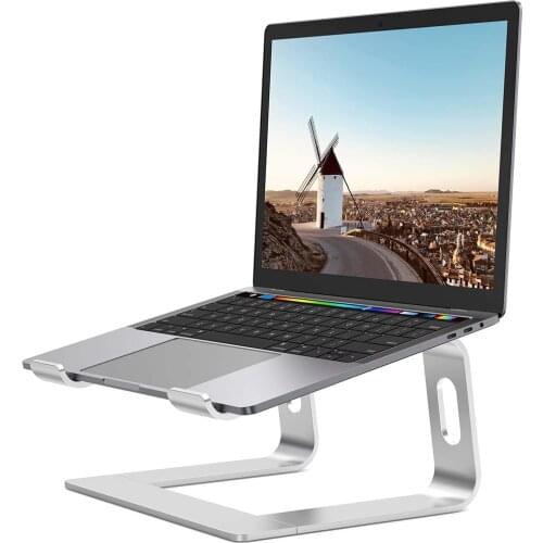 Laptop Stand Holder Ergonomic Aluminum Laptop Computer Stand For 10-15.6” Laptops Portable Laptop Stand Holder