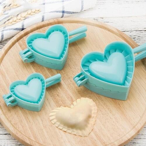 S/M/L 3 Model Kitchen Dumpling Mold Heart Shape DIY Dumplings Making Dough Press Pie Dumpling Pie Baking Mold Kitchen Gadgets