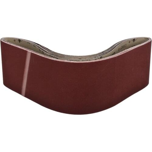 6pcs 400 Grit Sanding Belts Polishing Pads 100x915mm For Metal Wood Working Sander Tools