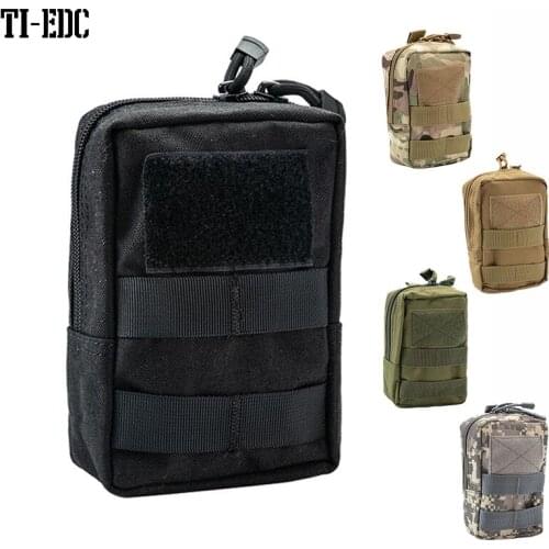 Outdoor Military Tactical Sport Bag Multifunctional Tool Pouch EDC Springs Hinge Hunting Durable Belt Pouches Packs